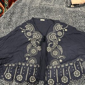 Skylar & Jade open front blouse